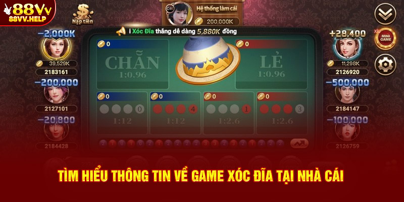 Tìm hiểu thông tin về game xóc đĩa tại nhà cái